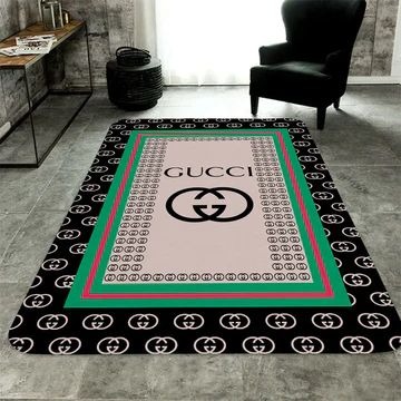 Gucci Logo Area Luxury Living Room Rug Carpet V44 – LuxSteezy