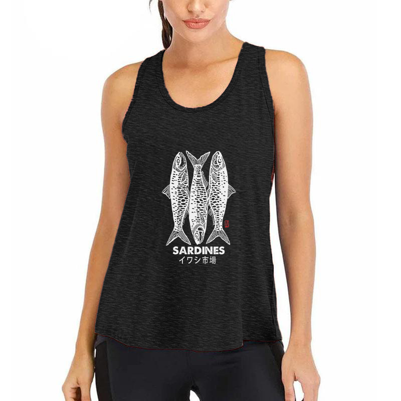 Tspinners Sardines Markett Fitness Tank